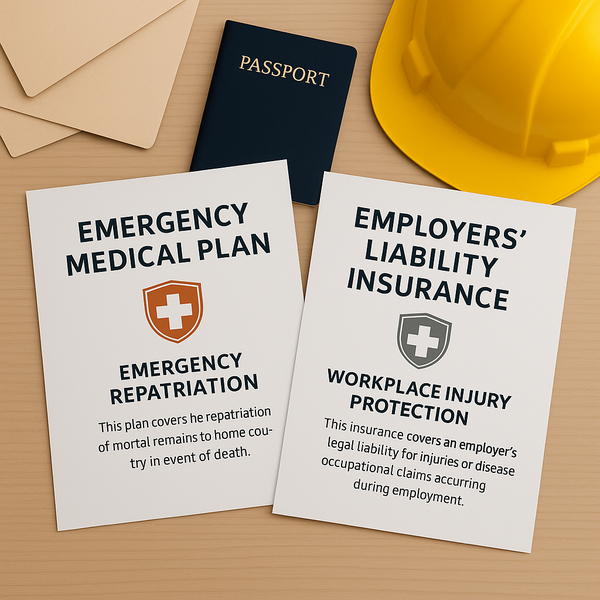 Emergency Medical Plan & Employer's Liability Insurance